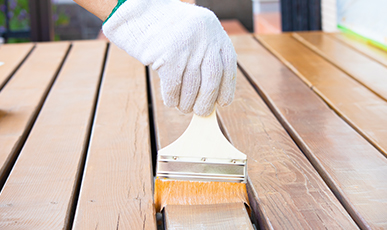 工事各種吹付塗装・木材保護塗装